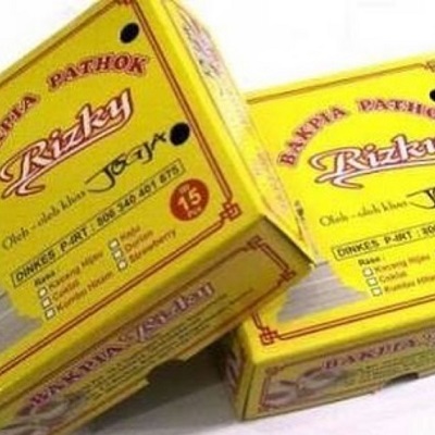 Bakpia Rizky Kacang Hijau Basah Isi 15 Gambar 1