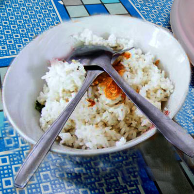 Sop Ayam Pak Min Klaten Ampela Dengan Nasi Gambar 2