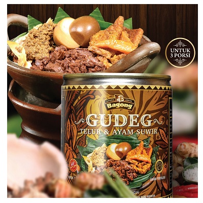 Gudeg Kaleng BAGONG Gudeg Yu Djum Telur Tahu Gambar 2