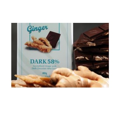 Cokelat Papan 80gr Ginger Cokelat Monggo Gambar 1