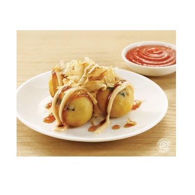 Takoyaki 3Pcs Hoka Hoka Bento Hokben Gambar 1