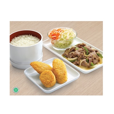 Paket A Hoka Hoka Bento Hokben Gambar 1