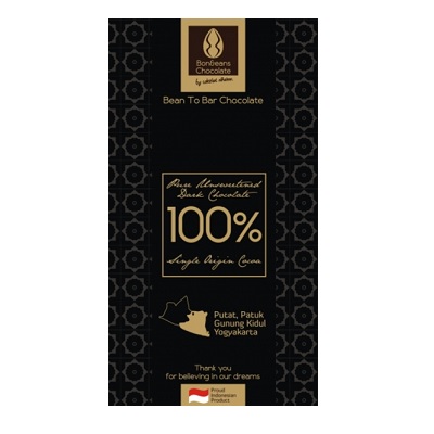 Dark Chocolate 100 Persen Agengan 85 gram Cokelat nDalem Gambar 1