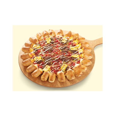 Cheeseburger Pizza Reguler Original Crust Pizza Hut Gambar 1