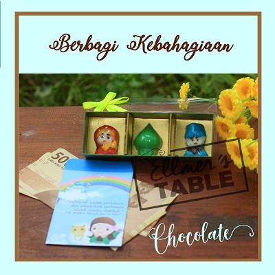 Ellmer s Table Coklat Karakter Kotak Isi 3 Gambar 1