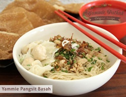 Yammie Pangsit Basah Biasa Bakso Yammie Pathuk Gambar 1