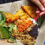 Bebek Protol Dengan Nasi Sego Saduk Suroboyo Gambar 1