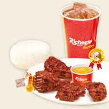 Combo Fire Wings Richeese Factory Gambar 1