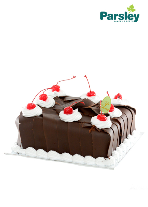 Blackforest Classic Cake Kotak Parsley Bakery And Resto Gambar 1